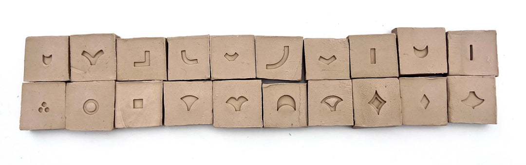 Clay Impression Stamp Set 1 Designs