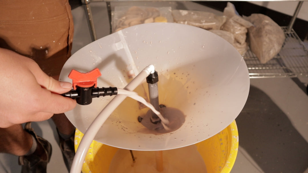 Glaze Fountain Wand In Use