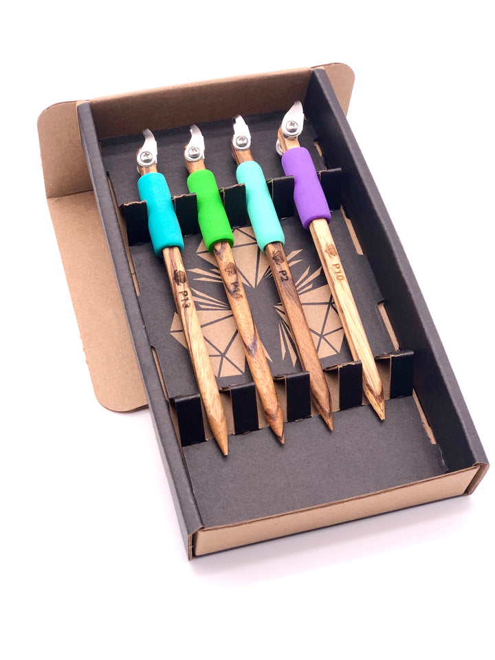 4-Piece Curved Blade U Tip Set