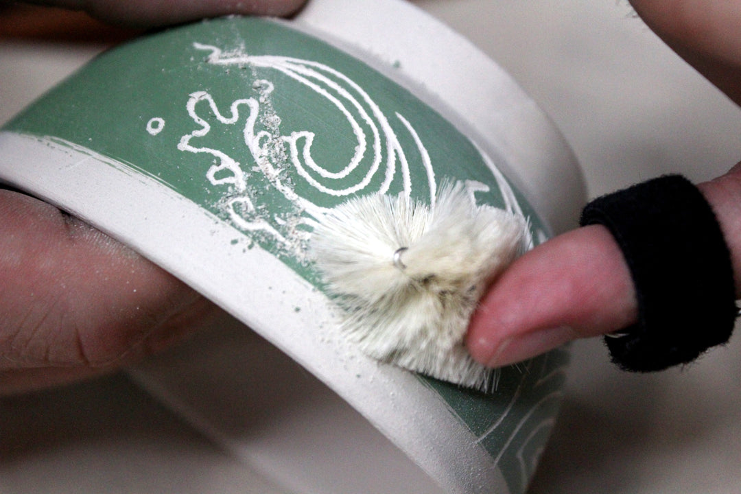 Pottery Finger Brush