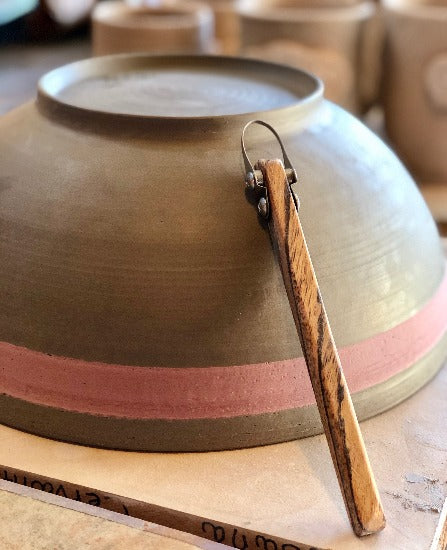Pottery Created With the T4 U Tip Trimming Tool