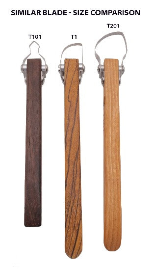T101 Arrow Extra-Small Trimming Tool Size Comparison