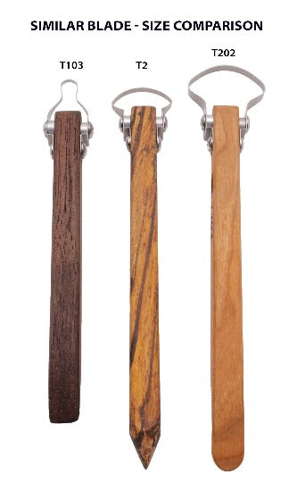 T103 Round Extra-Small Trimming Tool Size Comparison